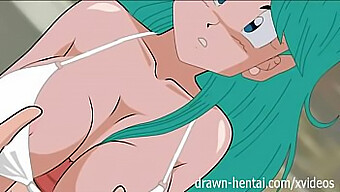 Dragon Ball Z Hentai Parody With Bulma And Two Men