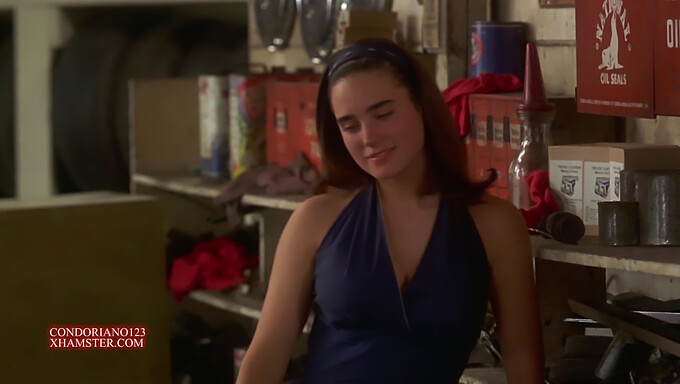 Actrița Americană Jennifer Connelly Într-O Scenă De Sex Pasională