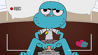 Nicole Watterson Menikmati Pengalaman Liar - Adegan Creampie Yang Dianimasikan Di The Amazing World Of Gumball