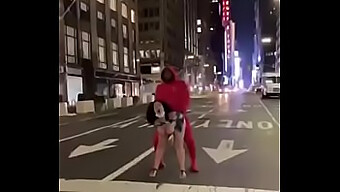 Milf Queen Rogue And King Nasir Have Outdoor Sex In New York City