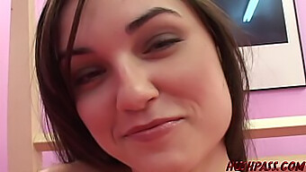 Sasha Grey ดาราหนังโป๊สุดฮอตโดนทะลวงตูดแน่นๆ