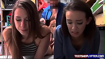 Two Young Women, Charity Crawford And Zoey Laine, Discovered In Office And Reprimanded