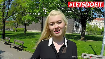 A Polish Teenage Tourist Gets Tricked Into Having Sex With A Czech Guy In Let'S Do It Video