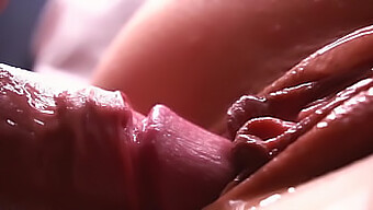 Sperm Cascading Down A Young Vagina In Extreme Close-Up