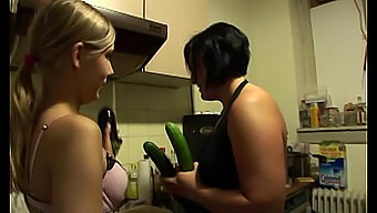 Lena Nitro'S Sensual Journey With Veggies And Pleasure Toys