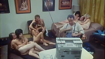 Classic Orgy With Sucking, Fucking, And Group Sex