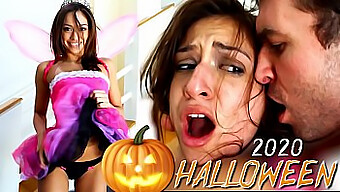 Sara Luvv I James Deen W Halloweenowym Porno: Dzika Jazda Ostrego Seksu I Orgazmicznej Przyjemności